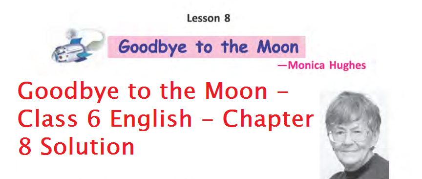 Goodbye to the Moon - Class 6 English - Chapter 8 Solution